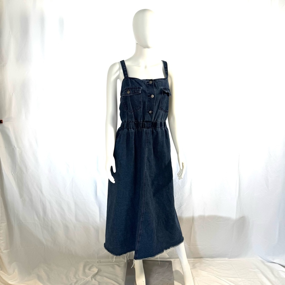 Stylish Blue Denim Dress